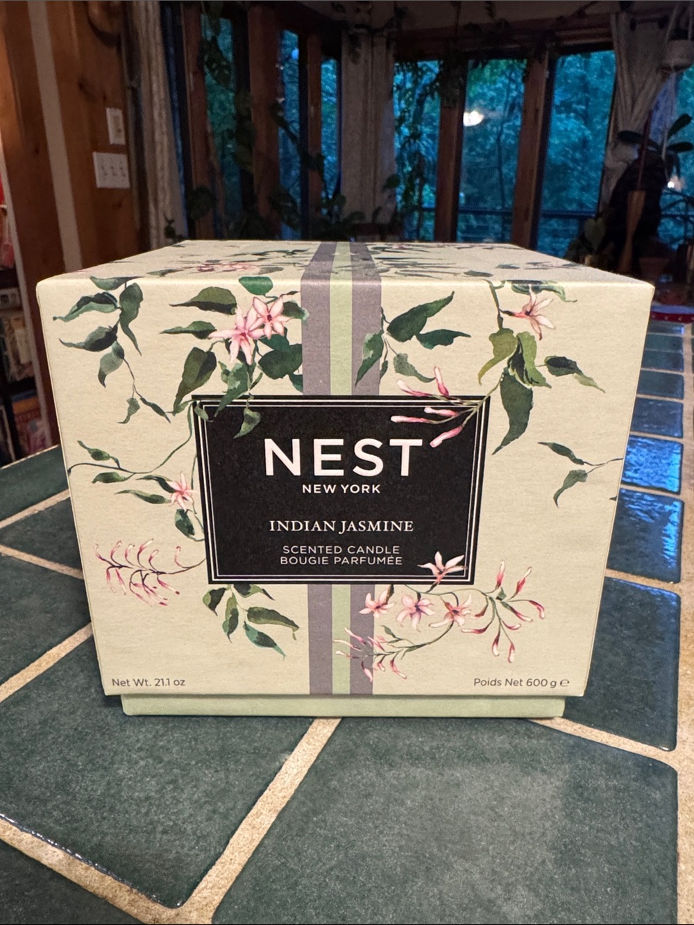 NEST NEW YORK Indian Jasmine 3-wick Candle - limited edition NIB